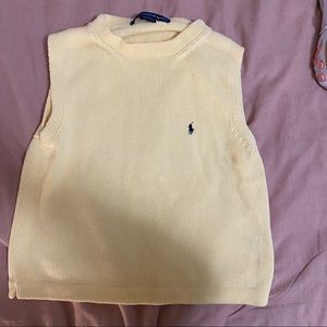 Ralph Lauren sport sweater tank top